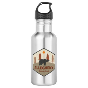 Allegheny National Forest Bear 532 Ml Water Bottle