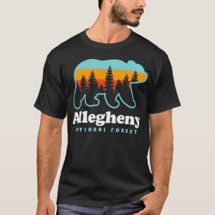 Allegheny National Forest Bear North Country Trail T-Shirt