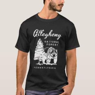 Allegheny National Forest Bear Pennsylvania Vacati T-Shirt