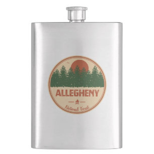 Allegheny National Forest Hip Flask
