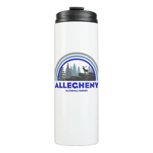 Allegheny National Forest Rainbow Deer Thermal Tumbler