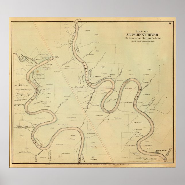 Allegheny River Poster (Front)