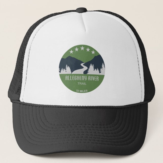 Allegheny River Trail Trucker Hat (Front)
