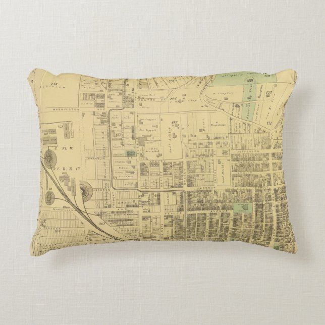 Allegheny ward 2 decorative cushion (Front)