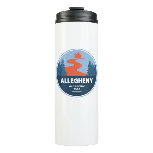 Allegheny Wild And Scenic River Thermal Tumbler (Front)