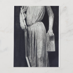 Allegorical figure of The Synagogue Postcard