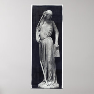 Allegorical figure of The Synagogue Poster