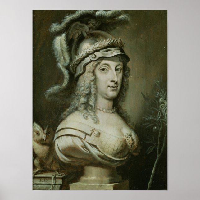 Allegorical Portrait of Queen Christina of Poster (Front)
