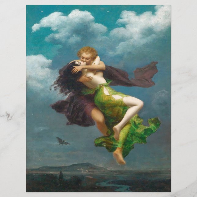  Allegorie des Traums Scrapbook Paper (Front)