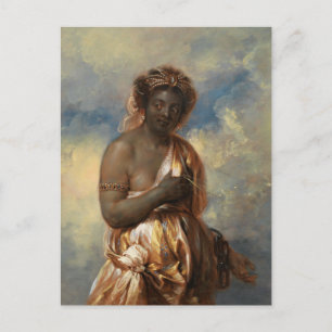 Allegory of Africa by Boeckhorst Postcard