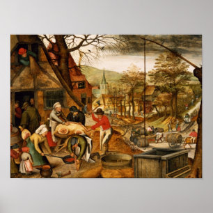 Allegory of Autumn Poster