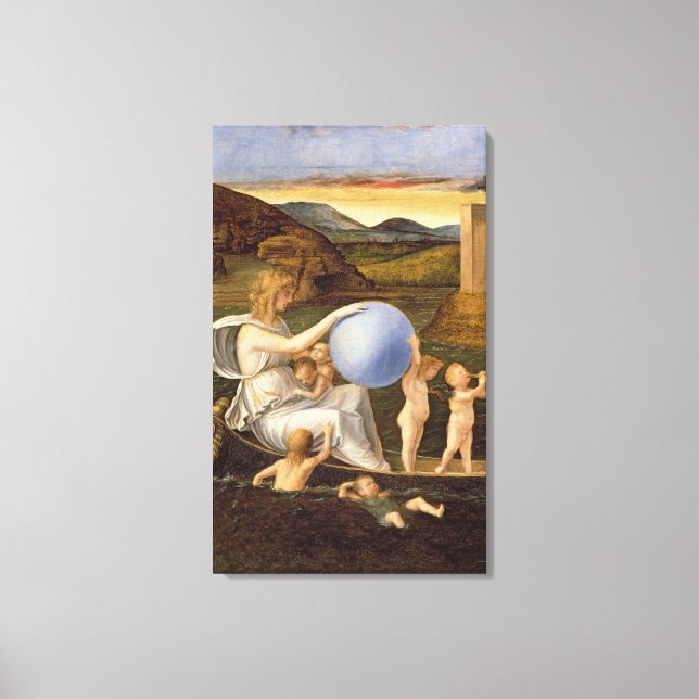 Allegory of Changing Fortune, or Melancholy (oil o Canvas Print (Front)