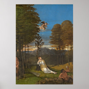 Allegory of Chastity, c. 1505 (oil on panel) Poster