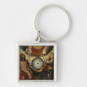 Allegory of Christianity Key Ring