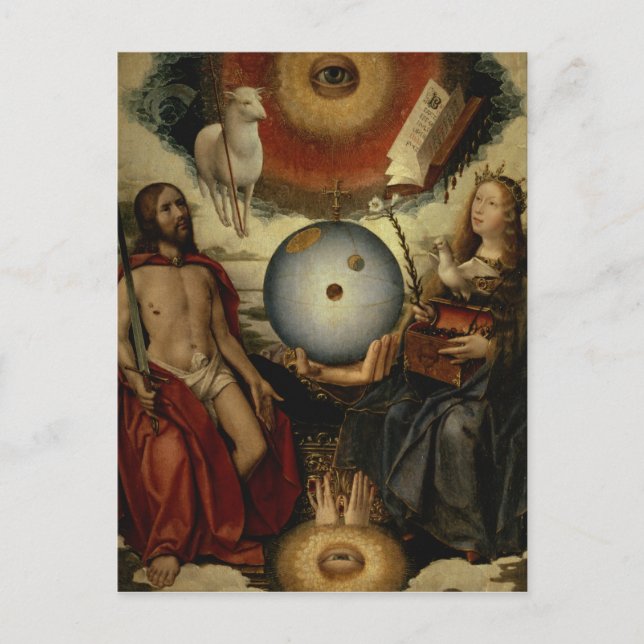 Allegory of Christianity Postcard (Front)