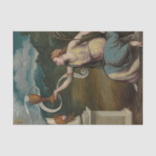 Allegory of Faith by Paris Bordone Tissue Paper