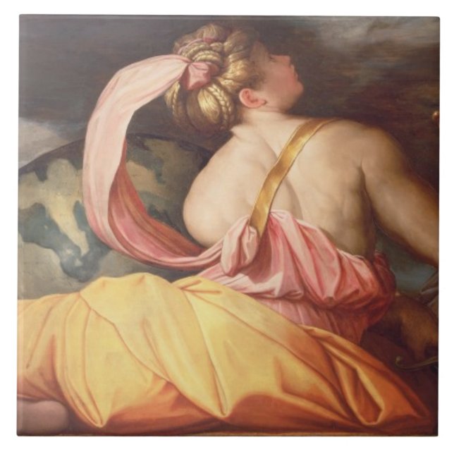 Allegory of Geography Tile (Front)