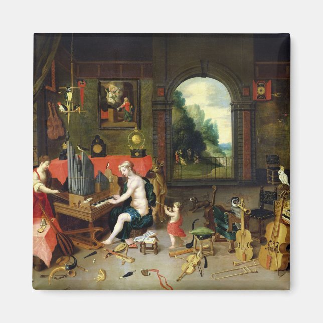 Allegory of Hearing Magnet (Front)