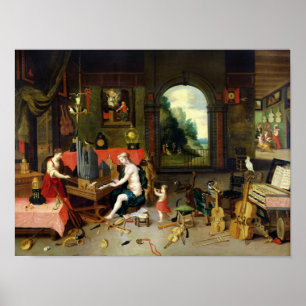 Allegory of Hearing Poster