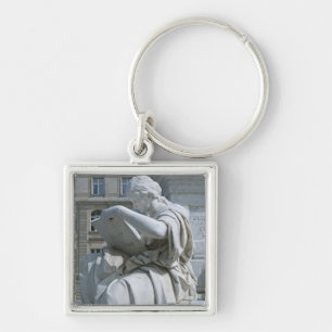 Allegory of History of Schiller Monument in Berlin Key Ring