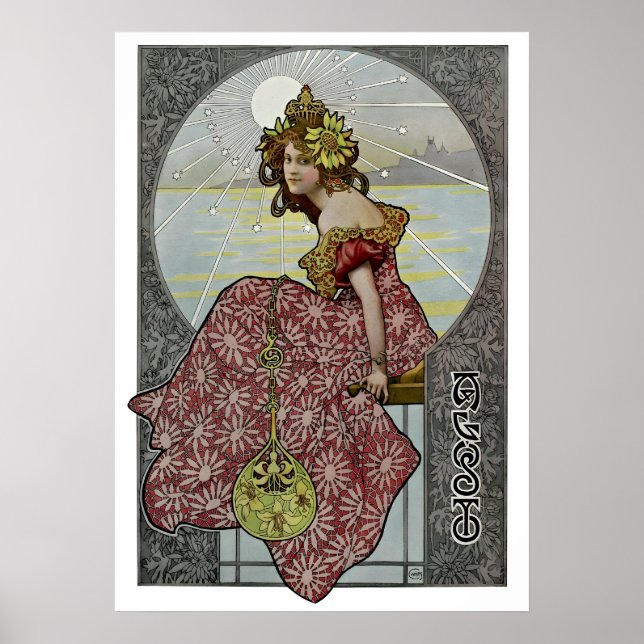 Allegory of March by Gaspar Camps Poster (Front)