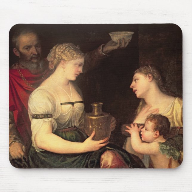 Allegory of Married life Mouse Mat (Front)