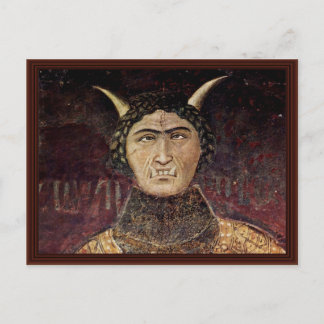 Allegory Of Misrule By Lorenzetti Ambrogio Postcard