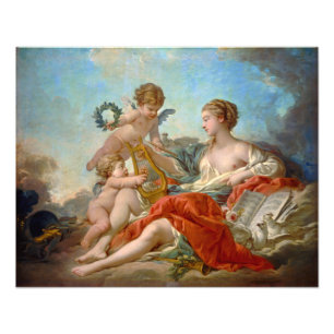 Allegory of Music by François Boucher Photo Print