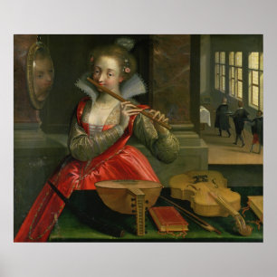 Allegory of Music , c.1600 Poster