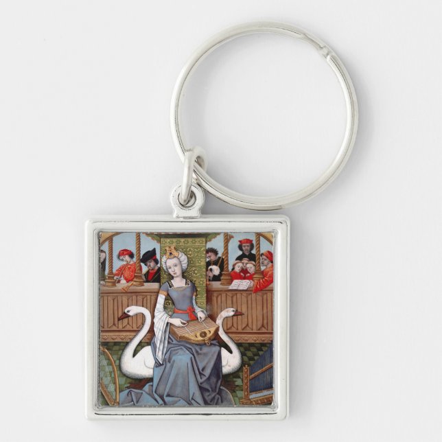 Allegory of Music Key Ring (Front)