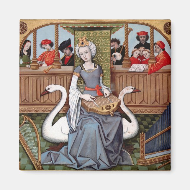 Allegory of Music Magnet (Front)