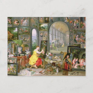 Allegory of Painting 2 Postcard