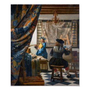 Allegory of Painting Johannes Vermeer Photo Print