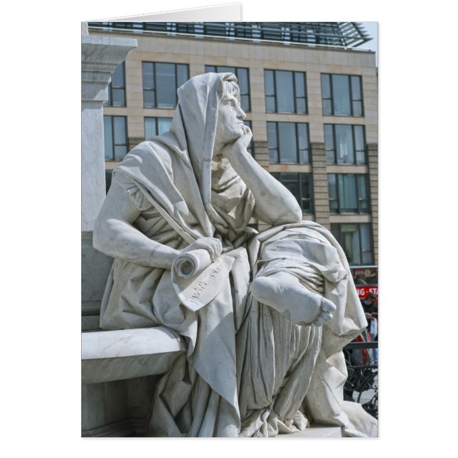 Allegory of Philosophy of Schiller Monument in Ber (Front)