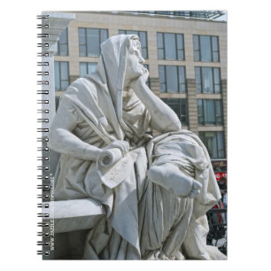 Allegory of Philosophy of Schiller Monument in Ber Notebook