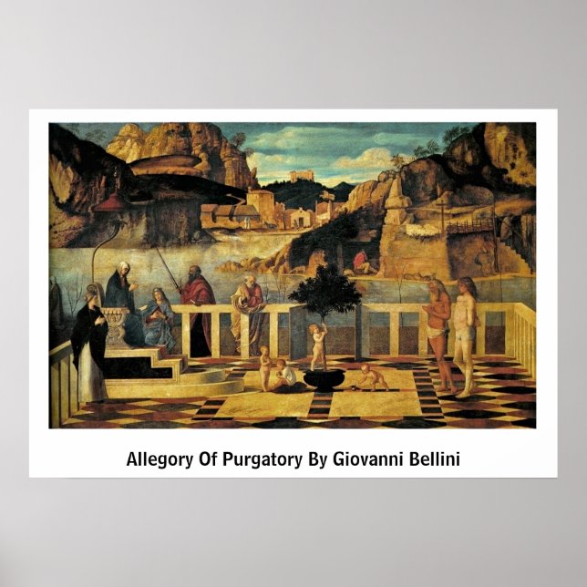 Allegory Of Purgatory By Giovanni Bellini Poster (Front)