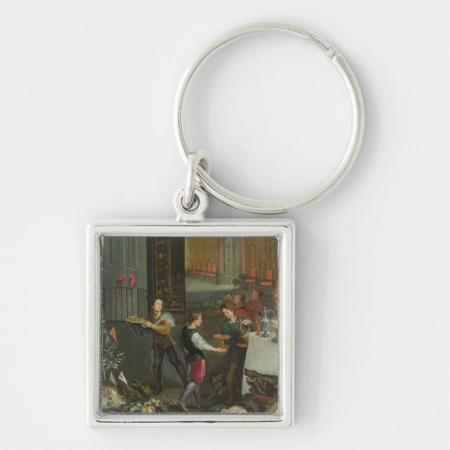 Allegory of Taste Key Ring (Front)
