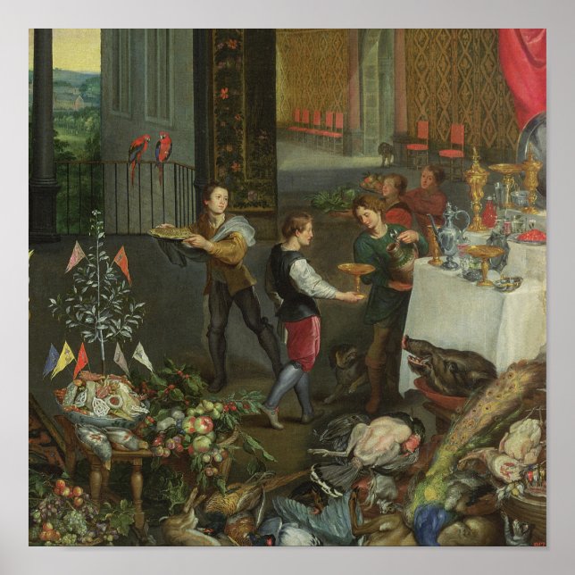 Allegory of Taste Poster (Front)