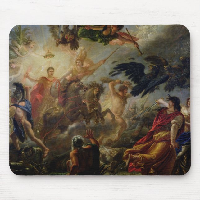 Allegory of the Battle of Austerlitz Mouse Mat (Front)