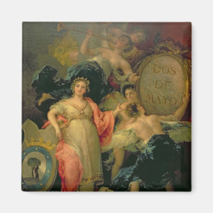 Allegory of the City of Madrid, 1810 Magnet