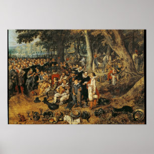Allegory of the Truce of between the Poster