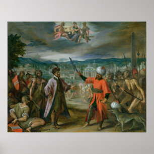 Allegory of the Turkish Wars Poster