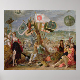 Allegory of the Turkish Wars Poster