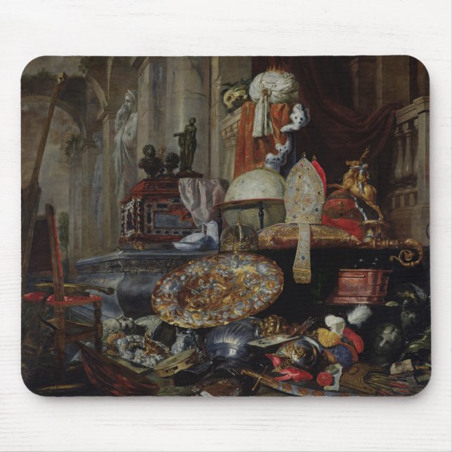 Allegory of the Vanities of the World, 1663 Mouse Mat (Front)