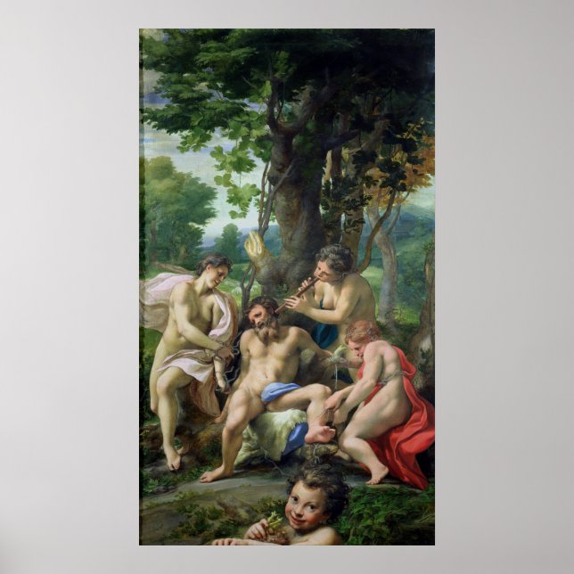 Allegory of the Vises, 1529-30 Poster (Front)