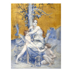 Allegory of Time (1896) by Luc-Olivier Merson Photo Print
