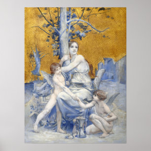 Allegory of Time (1896)  Poster