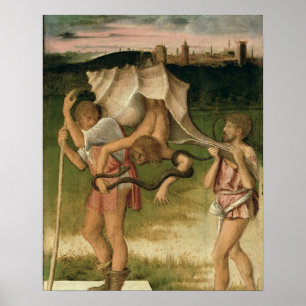 Allegory of Wisdom (oil on panel) Poster