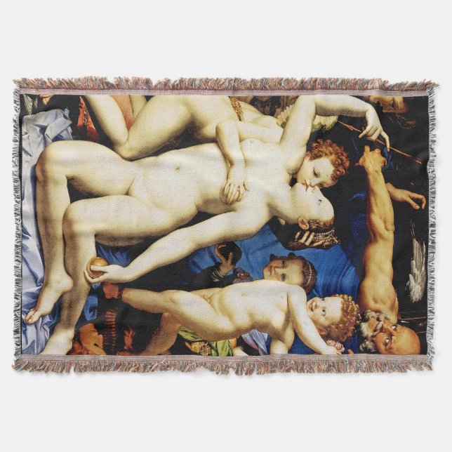 Allegory Throw Blanket (Front)