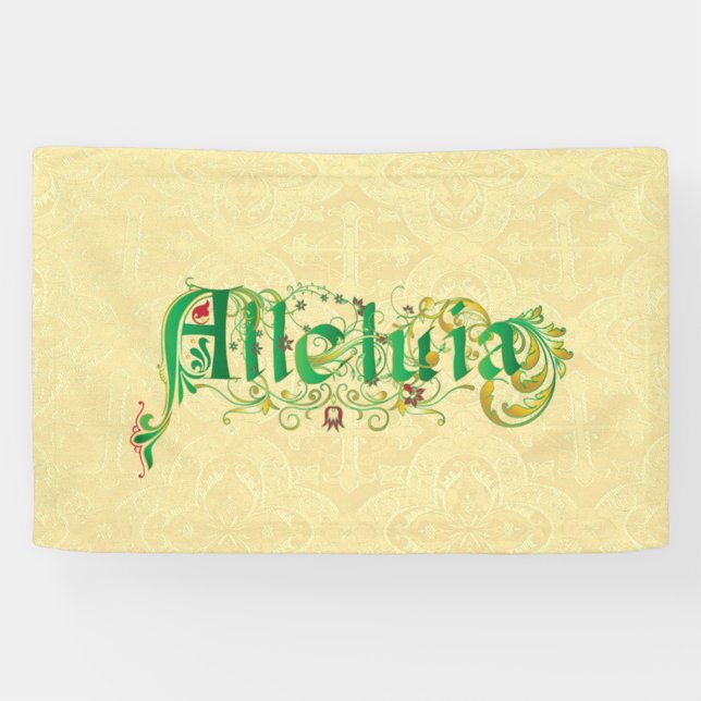 Alleluia Banner (Horizontal)